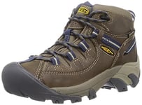 KEEN Femme Targhee 2 Mid Waterproof Botte de randonnée, Goat/Crown Blue, 41 EU