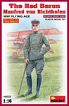 Rouge Baron WWI Flying Ace 1:16 Figurine Plastique Model Kit Miniart