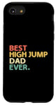 Coque pour iPhone SE (2020) / 7 / 8 Best High Jump Dad Ever High Jumping Track And Field Athlète