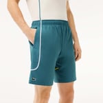 Lacoste Mens Lightweight Unlined Tennis Shorts in Teal - Size Small