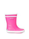 Aigle Baby Flac, Bottes de Pluie Garçon Mixte Enfant, Rose Pink Rose New 001, 22 EU