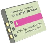 Kompatibelt med Technika SH-1060, 3.6V (3.7V), 1050 mAh