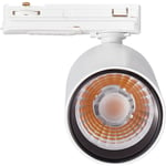 On Tube LED Spot 1F, 12W DIM 1800-3000K CRI>90 20°, hvid