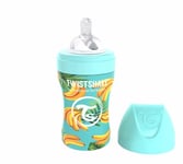 Twistshake Anti-Colic rostfri flaska 260 ml, banana