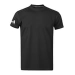 adidas Promote Tee T-Shirt Mixte Enfant, Noir Blanc, L