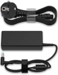 65W Chargeur Ordinateur Portable pour HP Elitebook 840 850 G5 ProBook 450 G8 G9 640 650 G5 HP Pavilion 11 13 14 15 17 Zbook 14u G4,Adaptateur 4.5 * 3.0Mm