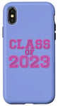 Coque pour iPhone X/XS Classe de fierté des futurs diplômés 2023