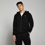 MP Men's Rest Day Zip Through Hoodie - Black - S