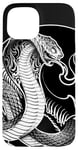 Coque pour iPhone 15 Cobra Snake x King Cobra Serpent