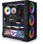 Veno Scorp Intel Core i5 16GB Ram 1TB GT 710 Windows 10 Gaming PC USB 3.0 NeonZilla 8 Fan ARGB