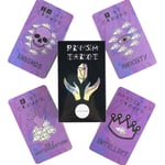 Prisma Tarot - Kadonnut metsä Tarot-kannen vapaa-ajan juhlapöytäpeli Laadukkaat ennustavat profetia-oraakkelikortit PDF-opaskirjalla