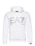 Sweatshirt Tops Sweat-shirts & Hoodies Hoodies White EA7