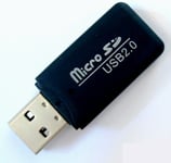 Clé USB lecteur adaptateur de carte micro SD TF/  Micro SD TF reader adapter key