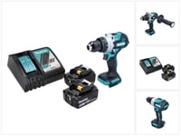 Makita DHP 486 RT akkuiskuporakone 18 V 130 Nm + 2x akku 5,0 Ah + laturi