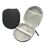 Remplacement Oreillettes en Mousse Coussin d'oreille Coussin pour Audio-Technica JBL Sony CH710N BOSE700 Edifier free pro casque sac boîte de rangement noir (noir extérieur gris intérieur)
