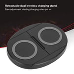 K8 Desktop Wireless Dual Charger Mobile Phone Fast Charging Base With Data C Hot