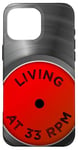 Coque pour iPhone 16 Pro Max Disques vinyles vintage Collector Retro Music Lover 33 tours