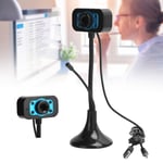 Camera USB Video Webcam DriveFree Manual Focus Adjustment With External Mic New