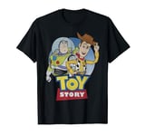 Disney Pixar Toy Story Buzz and Woody Movie Logo T-Shirt