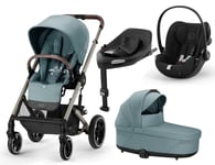 Cybex Balios S Lux duovagn 2023 + Cloud G babyskydd & bas