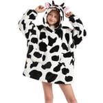 Kid Hoodie Filt Oversized Ultra Plush Fleece Filt Vinter -best 13