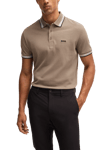 BOSS Essential Short Sleeve Polo Shirt, Light/Pastel Green