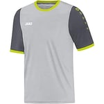 JAKO Maillot Leeds KA Maillots de Foot 13-14 Ans Silbergrau/Anthrazit/Lime