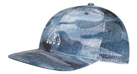 Casquette buff pack baseball gris bleu