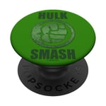 Marvel Avengers Hulk Smash Logo PopSockets PopGrip Adhésif