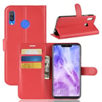 huawei Huawei Nova 3 Pu Wallet Case [Red]