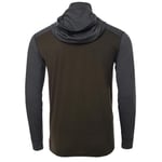 Aclima Mens LightWool 180 Hoodie (Grå (TARMAC/MARENGO) X-small)