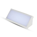 12W LED - Landskap Utomhus, Mjukt Ljus, Medium, 3000K, Vitt Hus - Kulör : Varm