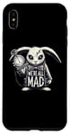 iPhone XS Max Alice in Wonderland - We're All Mad White Rabbit Mad Hatter Case