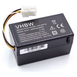 vhbw Batterie compatible avec Samsung Navibot Pop-Out SR10F71UB, Pop-Out VR10F71UCBC robot électroménager (2600mAh, 14,4V, Li-ion)