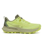 Saucony Peregrine 15 - Str. 40 Dame, Grønn - Lettvekt Trailsko for Offroad Løping