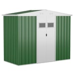 Outdoor Garden Storage Shed Metal Tool Storage Box for Backyard