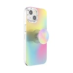 PopSockets Coque pour iPhone 13 avec poignée et glissière, Coque de téléphone pour iPhone 13 - Abstrait