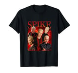 Buffy The Vampire Slayer Iconic Spike 90's Collage Poster T-Shirt