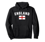 ENGLAND with England Flag, Men, Women, Kids 2022 Football Pullover Hoodie