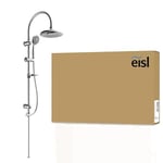 EISL DX1005CS-A SOMMERREGEN Set de douche, garniture de douche avec douche de pluie (Ø 220 mm) et douchette à main 3 jets, idéal pour équiper ultérieurement - Set de douche de pluie, chrome