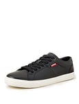 Levi's Women’s Woods W Trainers,Black,10.5 UK