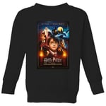 Harry Potter Philosopher's Stone Kids' Sweatshirt - Black - 11-12 Years - Black