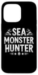 Coque pour iPhone 14 Pro Max Citation amusante de plongée Sea Monster Hunter