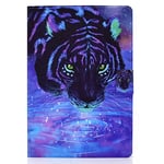 JIan Ying Case for iPad 10.2 / iPad 7th Slim Lightweight Elegant Protector Cover Star tiger