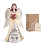 Storieme 50th Birthday Gifts for Women: Happy Birthday Gift Ideas for Mom Best Friend Sister Wife Daughter, Unique Angel Figurines 50 Years Old Birthday Gift