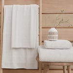 PETTI Artigiani Italiani - Bath Towels in 100% Cotton Terry Towel, 3+3 Towel Set, 6 Pieces, 3 Face Towels and 3 Hand Towels, White Towels