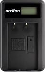 BLS-1 LCD USB Chargeur pour Olympus E-400, E-420, E-450, E-600, E-620, E-M10, E-P1, E-P2, E-P3, E-PL1, E-PL2, E-PL3, E-PL5, E-PL6, E-PL7, E-PM1, E-PM2, Stylus 1, 1s Caméra et Plus