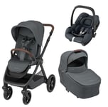 Maxi-Cosi Oxford Plus duovagn + Cabriofix babyskydd