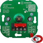 EHMANN 3900x0800 T39.08 Variateur encastré 230 V 50 Hz Puissance : LED 3-85 W 20-250 W VA avec Adaptateur programmateur