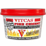 VITCAS BUFF FIRE CEMENT 500G FOR STOVES,OVENS,BOILERS.*HEAT RESISTANT*